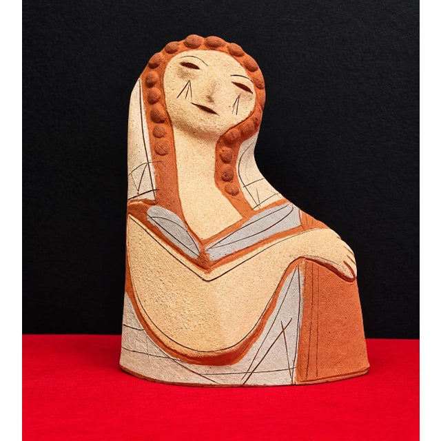 Clizia, Dama Limited Edition 10/100, 1960s, Terracotta For Sale - Image 10 of 10