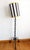 Large wrought iron floor lamp with swivel head, Brutalist work in the Franz West style circa 1950/1960 Chain-shaped floor...