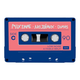 2018 Music Cassette Tape Poster, Dumas (Peach) For Sale