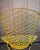 Yellow Bird Chair in Sulfur Yellow by Harry Bertoia for Knoll International, 1980s For Sale - Image 8 of 15