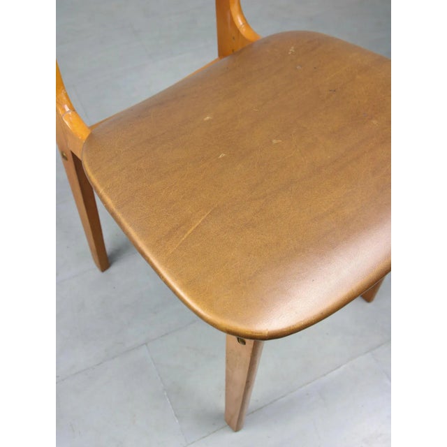 Vintage Italian Leatherette Dining Chairs, Set of 3 For Sale - Image 14 of 18