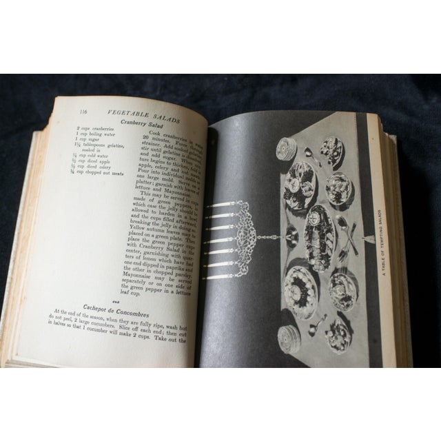 1935 Depression Era Alice Foote McDougalls Cook Book 1st Edition Recipe Menus Vintage Kitchen House & Home Economics Chefs Gift For Sale - Image 10 of 15