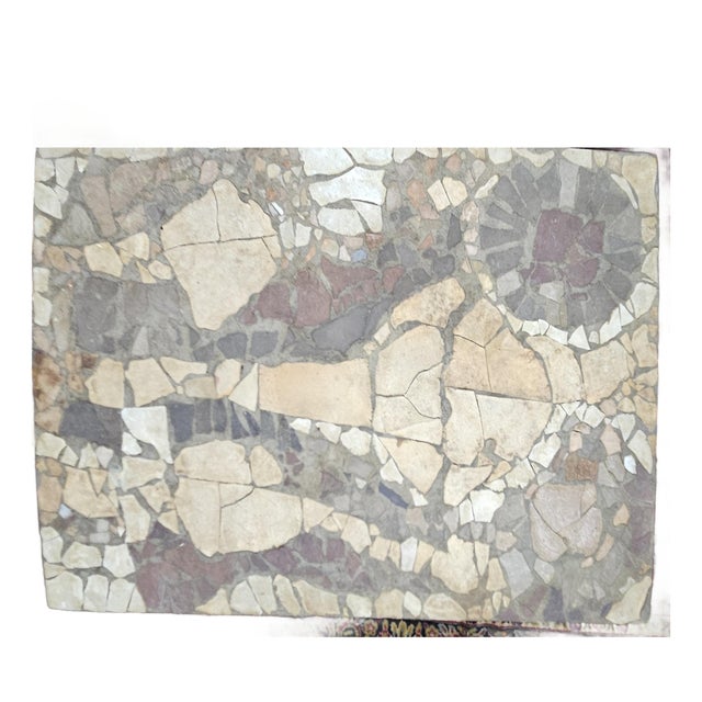 Mid-Century Modern Mosaic Table Top Coffee Table For Sale