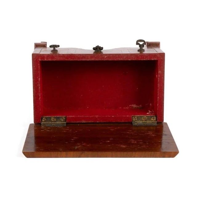 Darling Little Piece Very Solid Dresser in Likeness to an Antique Low Boy Great Condition! 7 1/2 x 4 1/2 x 8 1/2 in. (19.1...