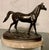 This is a substantial and finely detailed "Animalier" bronze sculpture of an Arabian Mare, cast after the celebrated 19th-...