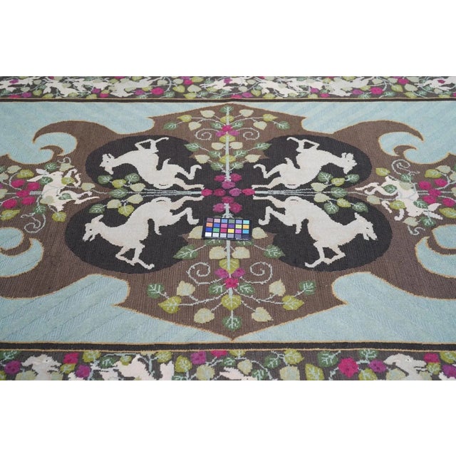 Sumak Rug 6' X 9' For Sale - Image 9 of 10