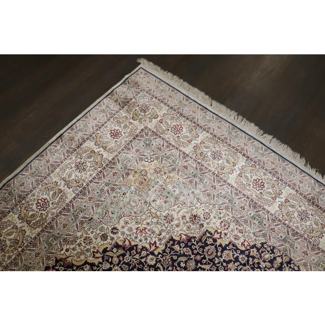 All Silk Turkish Herekeh Rug no. 10936 For Sale - Image 11 of 12