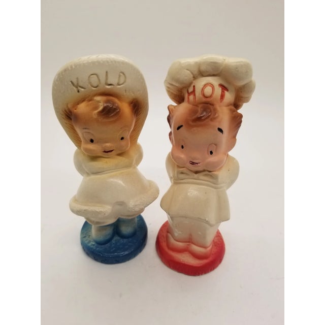 Hot Kold Vintage Piglet Salt and Pepper Shakers For Sale - Image 4 of 4