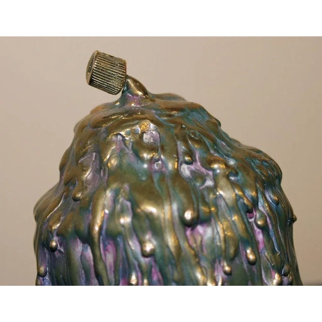 Contemporary Patinated and Detailed Bronze Ivan Palmer "No Voice" For Sale - Image 3 of 8