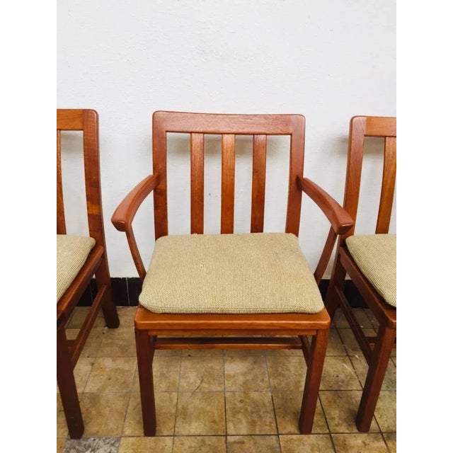 Mid-Century Teak Dining Chairs from Silkeborg Møbelfabrik, 1960s, Set of 3 For Sale - Image 11 of 13