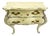 Vintage Pulaski French Provincial Nightstand in Hand-Painted Light Sage Green For Sale
