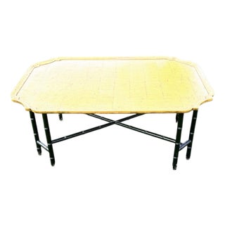 Vintage Kittenger Tray Style Coffee Table For Sale