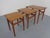 Vintage Teak Nesting Tables by Kai Kristiansen for Skovmand & Andersen, 1960s, Set of 3 For Sale - Image 4 of 18