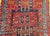 Antique Northwest Persian Runner Rug, Hand-Knotted Wool, Geometric Medallions Pattern, 3x10, Blue & Red For Sale - Image 13 of 15
