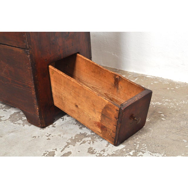 Antique Storage Bench, 1830s For Sale - Image 9 of 12