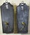 Large Exceptional Pair of Hand-Forged Iron Wall Lanterns Architectural Sconces For Sale - Image 11 of 17
