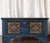 Antique Hand Painted Chest in Blue With Floral Motifs For Sale - Image 4 of 18