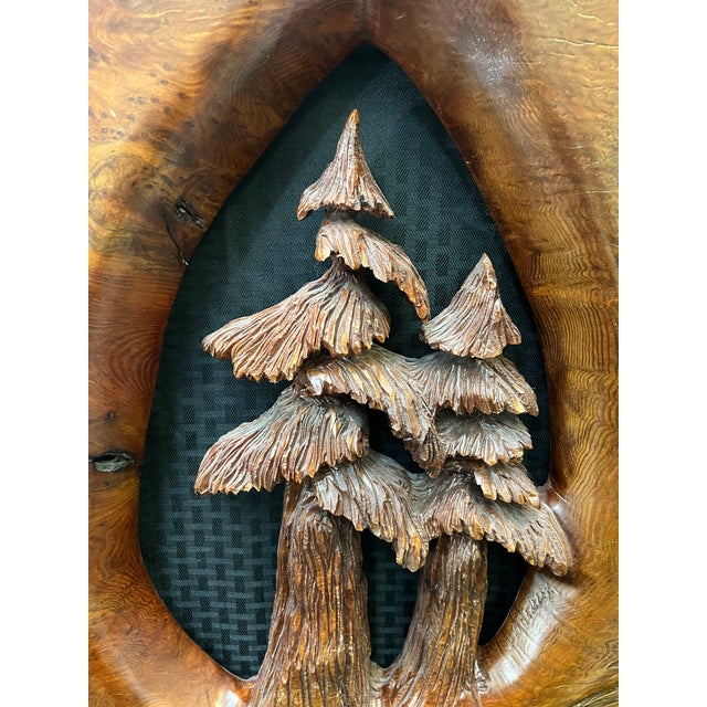 Add a touch of The Northwest Rustic Décor to your Home or Office with this stunning and Large Redwood Burl Slab with 2...