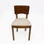 Italian Art Deco Walnut Dining Chairs, 1930s, Set of 6 For Sale - Image 6 of 12