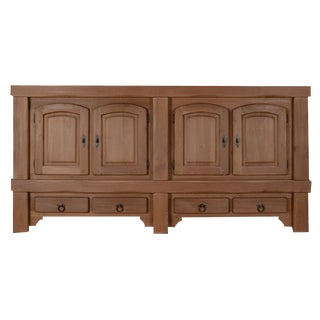 Brutalist Sideboard in Oak Wood, 1963 For Sale