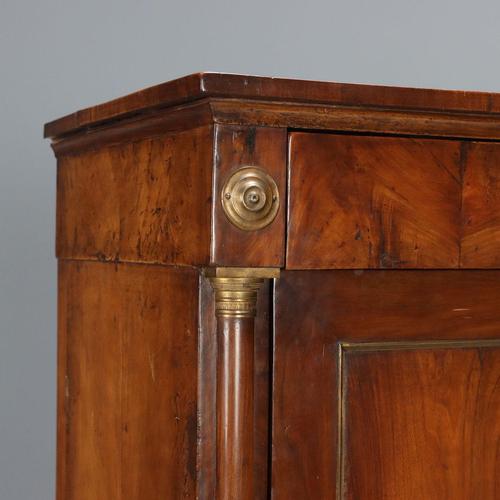 Empire Walnut Secretaire For Sale - Image 5 of 16