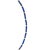 Modern Tiny Lapis Lazuli Tube Princess Necklace For Sale - Image 3 of 6