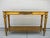 Gilded Portuguese Marble Top Sofa or Entryway Table by Weiman Furniture For Sale - Image 13 of 13