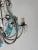 French French Aqua Blue Murano Balls Beaded Swags W Spear Chandelier, Circa 1900 For Sale - Image 9 of 13