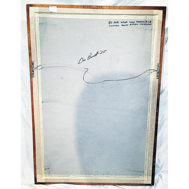 2020s Original Canal Painting on Canvas, Florida Artist Dan Bennett For Sale - Image 5 of 6