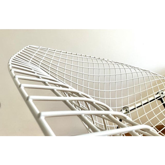 Large Mid-Century Space Age Diamond Chair by Harry Bertoia for Knoll International, 1950s For Sale - Image 5 of 14