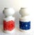 Pair of Petit Segmented Vase by Olle Alberius for Rörstrand Sweden, 1960's I good vintage condition with one small...