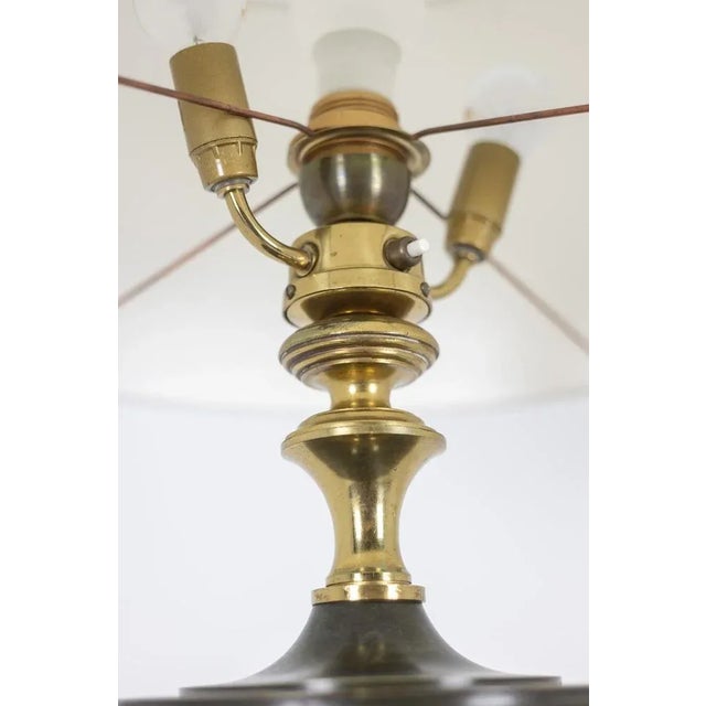 Restoration Style Floor Lamp in Bronze, 1900s For Sale - Image 10 of 13