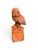 This striking terracotta owl finial is a classic piece of architectural salvage, likely originating from the mid-20th...