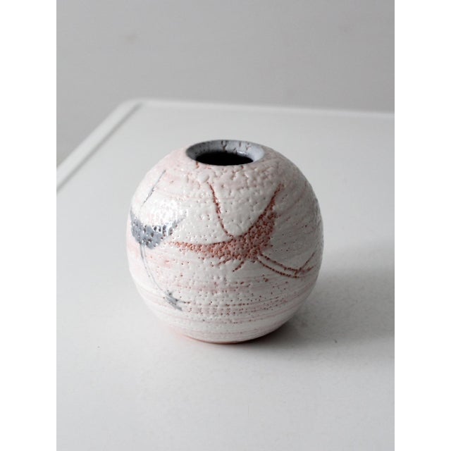 Vintage Studio Pottery Vase For Sale - Image 6 of 8