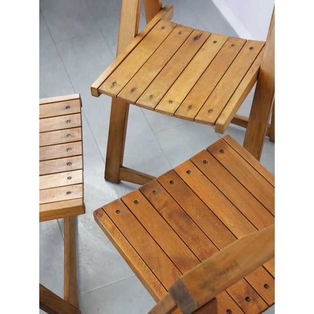 Vintage Trieste Folding Chair by Aldo Jacober, 1960s For Sale - Image 4 of 18