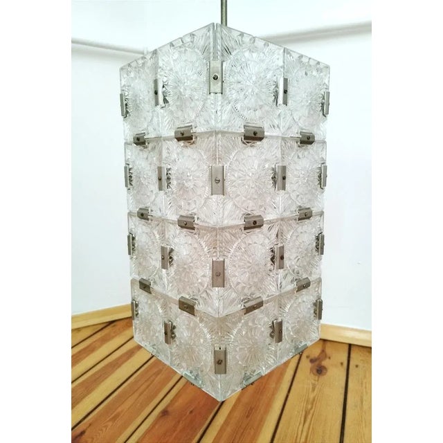 1960s Pendant Lamp attributed to Kamenicky Senov, Czech, 1960s For Sale - Image 5 of 10