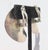Modern Modernist Clip-on Sterling Silver Disks MCM For Sale - Image 3 of 4