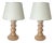 Wooden Lamps, 1970s, Set of 2 For Sale