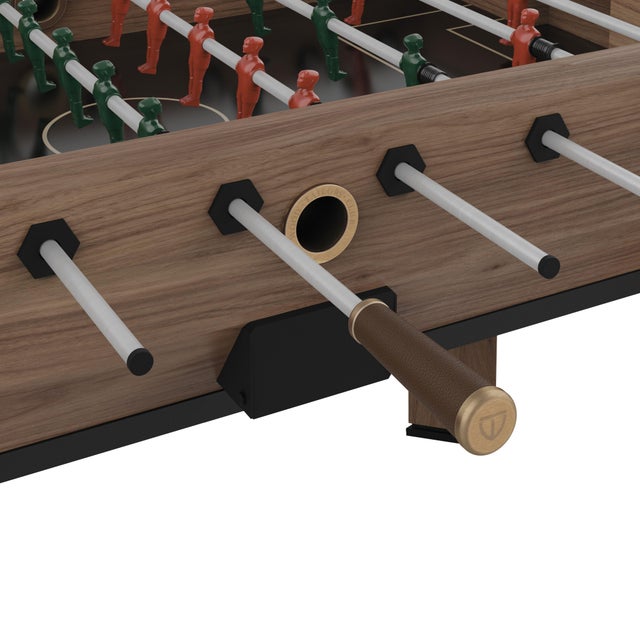Chesterfield Foosball Table by Wood Tailors Club For Sale - Image 15 of 17