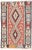 Vintage Persian Shiraz Kilim Rug, 03'02 X 04'10 For Sale - Image 9 of 9