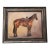 Horse American Western Saddle Americana Impressionism Realism Sienna Brown Beige Black Original Oil Painting Cleo Plowden For Sale