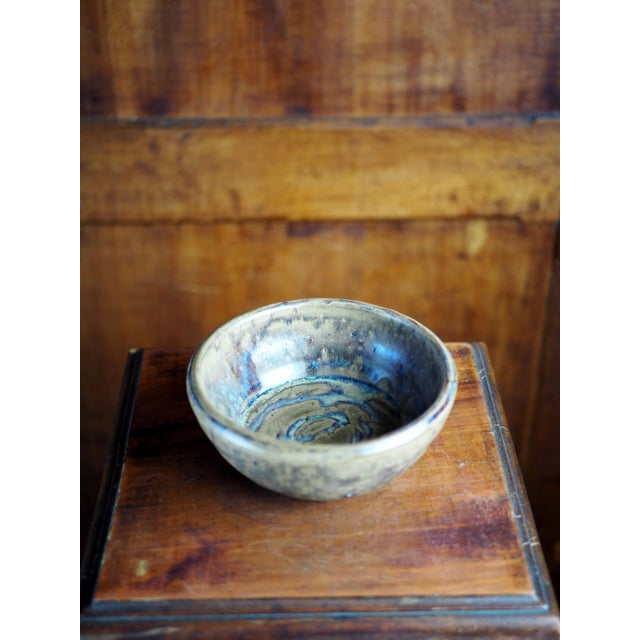 Ceramic 1970s French Tenmoku Michel Le Gentil Bowl For Sale - Image 7 of 11