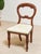 1940’s Carved Sweetheart Chairs Set of Six For Sale - Image 12 of 12