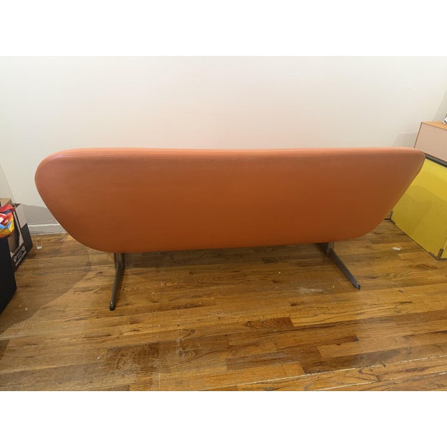 Authentic Overman AB pod sofa, made in Tranås, Sweden, 1960s-70s. Original maker's label intact (see photo). Bought from a...