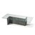 Glass Paul Evans for Directional Pe70 Mid Century Signed Resin Coffee Table For Sale - Image 7 of 8