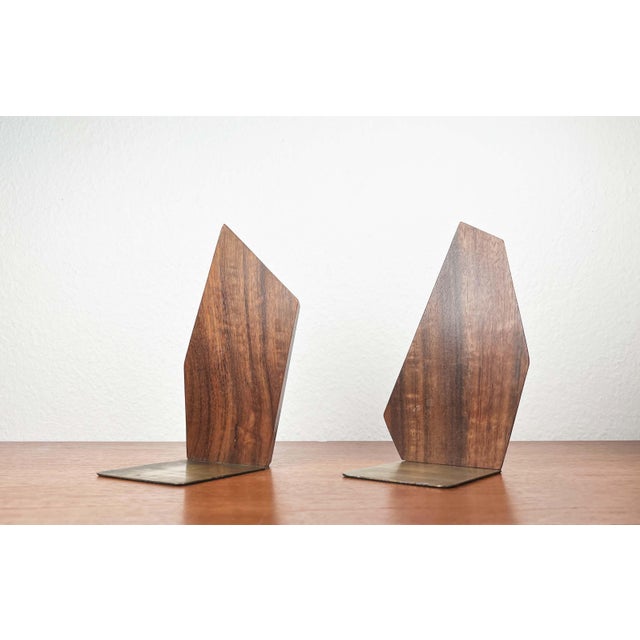 Mid-Century Modern Danish Bookends in Teak, 1960s, Set of 2 For Sale - Image 10 of 18
