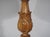 19th Century French Louis XIV Style Carved Wooden Candlestick Lamp For Sale - Image 9 of 17