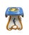Vintage Italian Majolica Hand-Painted Ceramic Fruit Stool & Side Table For Sale In West Palm - Image 6 of 12