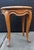 Wood Vintage Louis XV Style Marble Top Accent Table For Sale - Image 7 of 12
