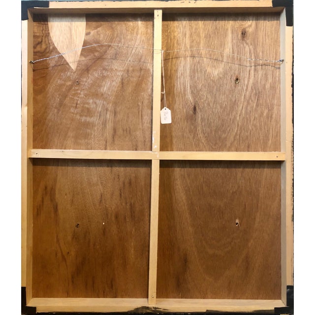 Early 20th Century David Adickes, Texas Artist David Pryor Adickes John F Kennedy Bas Relief Painted Sculpture For Sale - Image 11 of 11